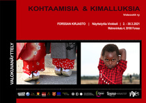 2. - 30.3.2021  Kohtaamisia ja kimalluksia valokuvanäyttely Forssan pääkirjastossa