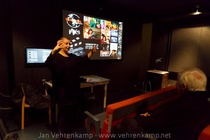 Videovankkuri esittäytyi Vaasan Wild life tapahtumassa vuonna 2011. Kuva Jan Vehrenkamp.