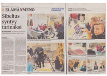 15.10.2015 Janakkalan Sanomat | Janakkala
Sibelius syntyy tarinaksi