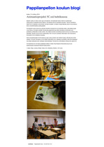 10.04.2014  Pappilanpellon koulun blogi
Animaatioprojekti 5C:ssä huhtikuussa