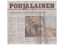 04.10.2014  Pohjalainen
Luontoelokuviinkin halutaan tarina