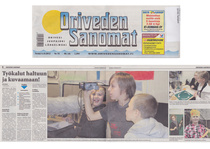 04.10.2012 Oriveden sanomat - Työkalut haltuun ja kuvaamaan
Videovankkuri Enäjärven koululla, Orivedellä.