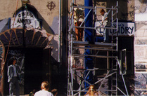 Talkoilua vuonna 1997.