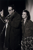 Iikka Vehkalahti ja Maikki Kantola avasivat vuoden 1997 festivaalin.