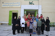 Animaatiopaja Isfahanissa, Iranissa lokakuussa 2013.