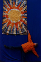 Petteri ja anniksen peittävä seinävaate, 1997.