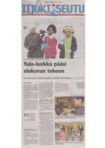 23.11.2016  Iijokiseutu  -  Valo-luokka pääsi elokuvantekoon