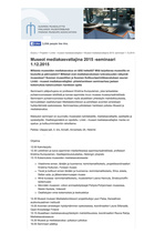 01.12.2015  Museoliitto     |     Helsinki
Museot_Mediakasvattajana