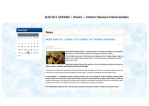 26.09.2013 Ukraina  |  Kharkiv
Children Television Festival Dytiatko